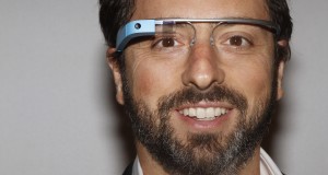 Sergey Brinn Showing off Google Glass